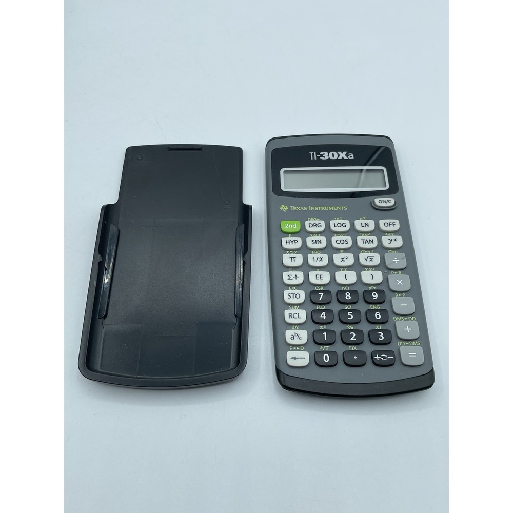 Texas Instruments TI-30Xa Solar Scientific Calculator Tested Working